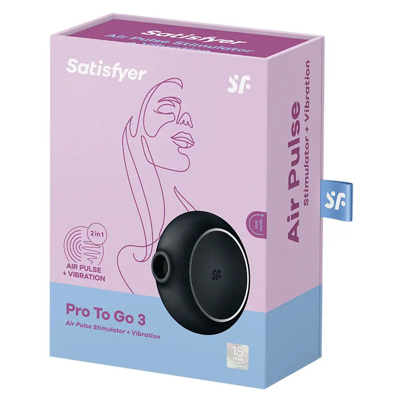 Satisfyer Pro To Go 3-Black My Store