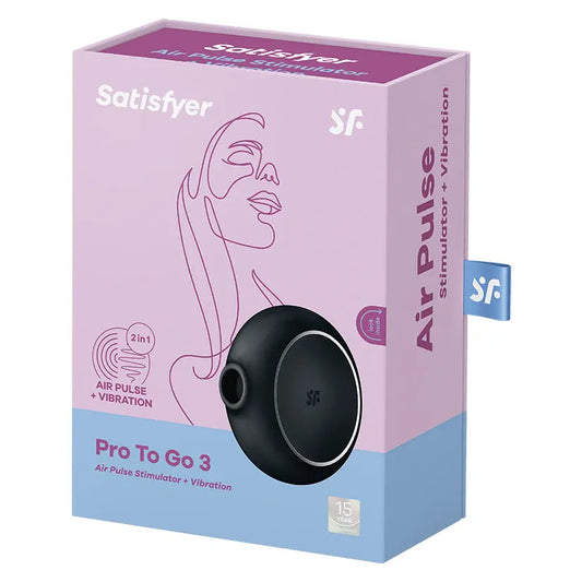 Satisfyer Pro To Go 3-Black My Store