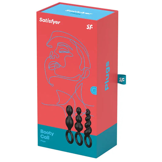 Satisfyer Booty Call Plugs-Black (Set Of 3) My Store