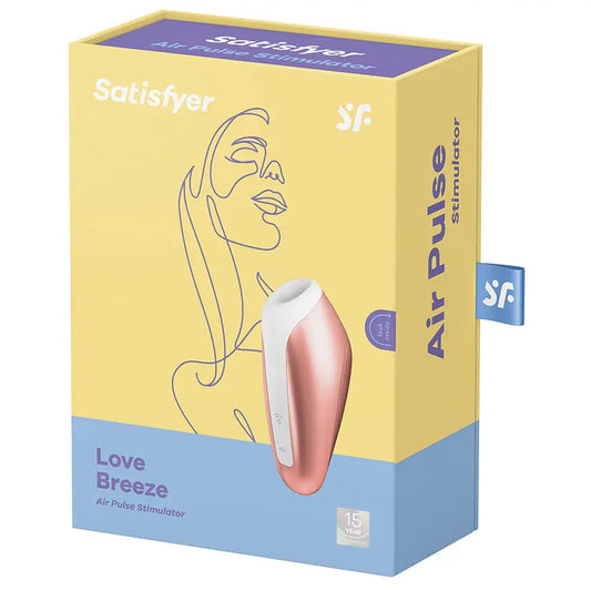 Satisfyer Love Breeze Air Pulse Stimulator-Copper My Store