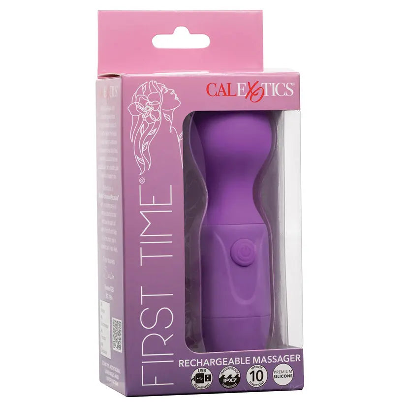 First Time Rechargeable Massager-Purple My Store