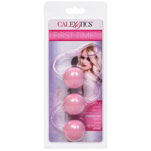 First Time Love Balls Triple Lover-Pink My Store