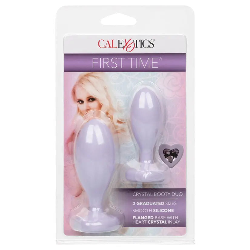 First Time Love Crystal Booty Duo-Purple My Store