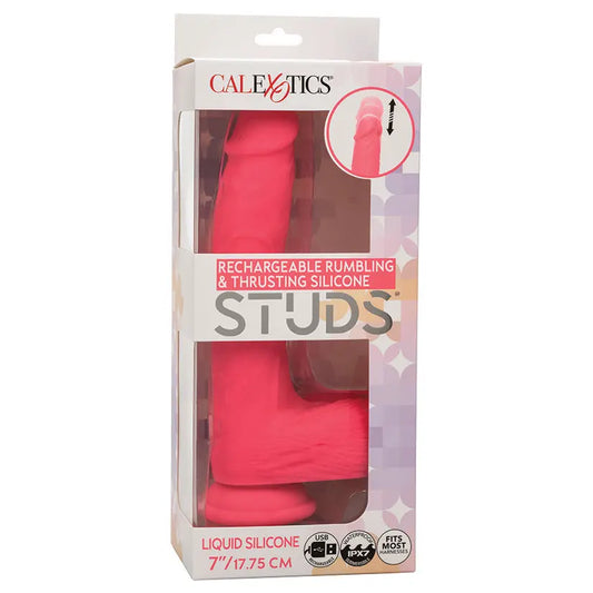 Rechargeable Rumbling & Thrusting Silicone Studs My Store