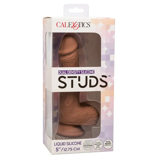 Dual Density Silicone Studs-Brown 5 My Store