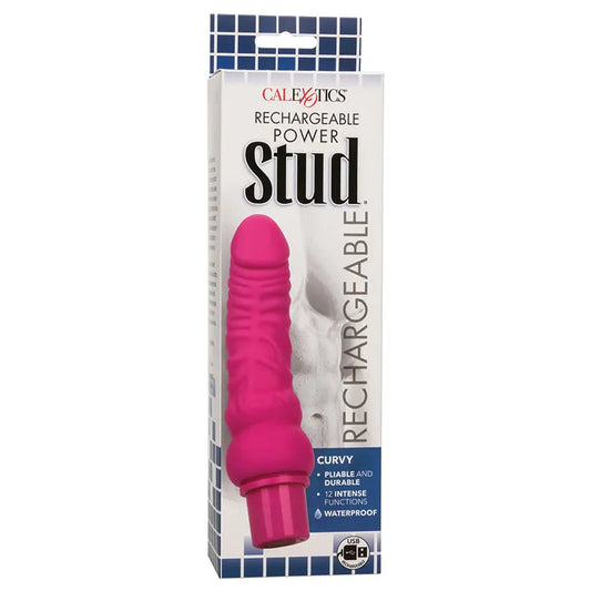 Rechargeable Power Stud Curve-Pink My Store