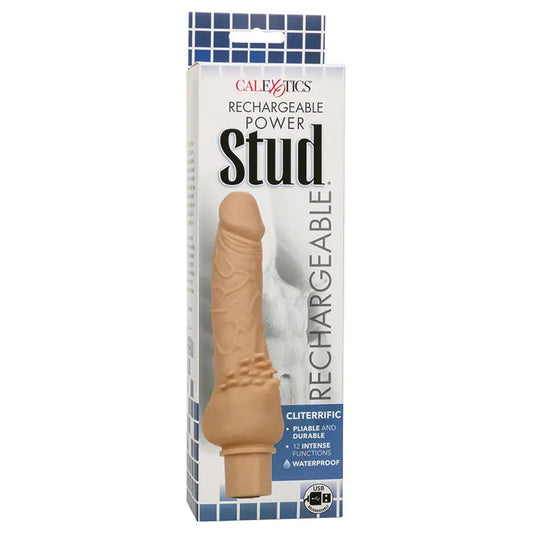 Rechargeable Power Stud Cliterrific-Ivory My Store