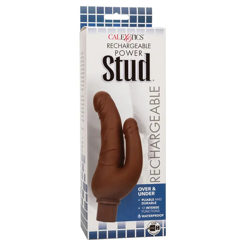 Rechargeable Power Stud Over & Under-Brown My Store