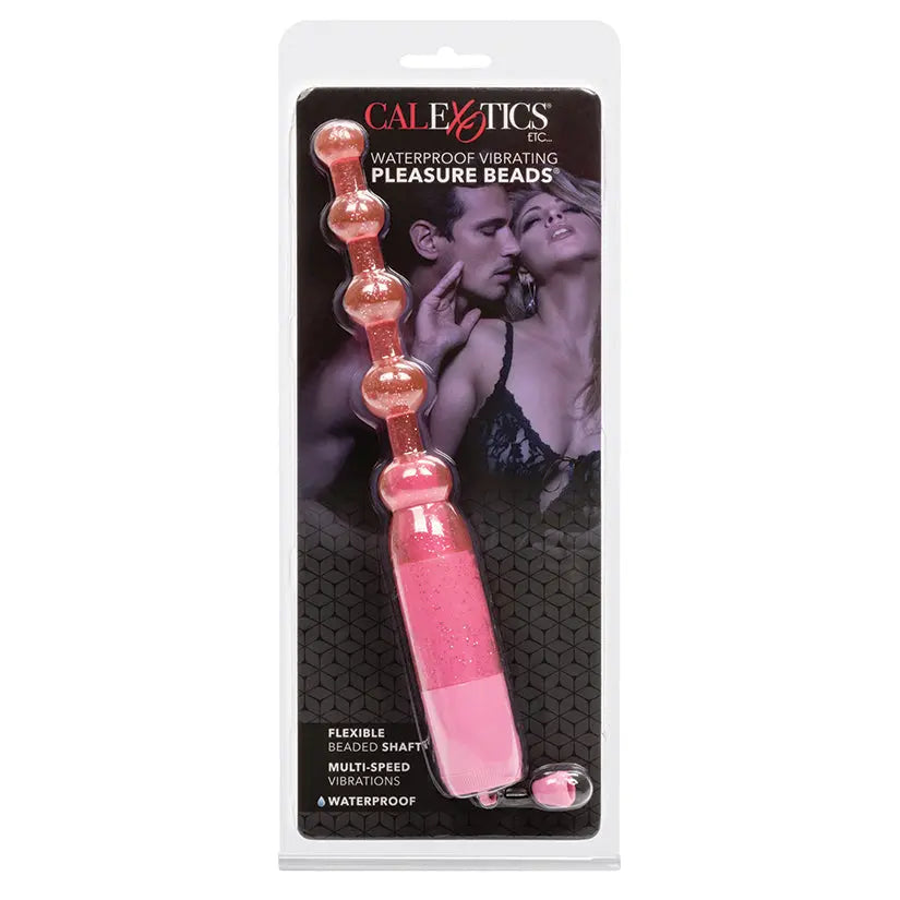 Waterproof Vibrating Pleasure Beads-Pink My Store