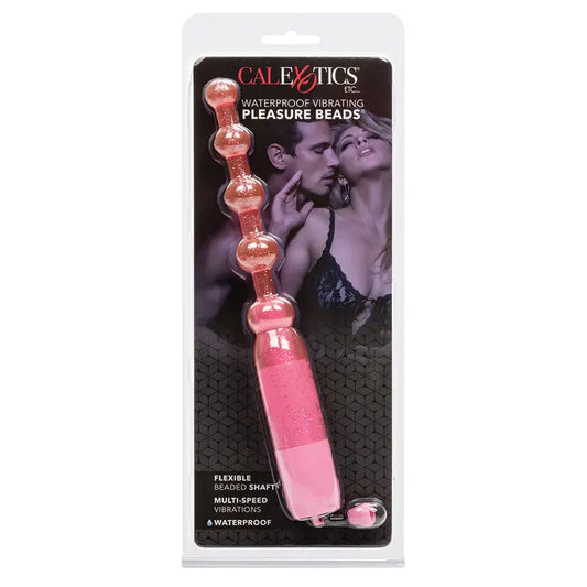 Waterproof Vibrating Pleasure Beads-Pink My Store