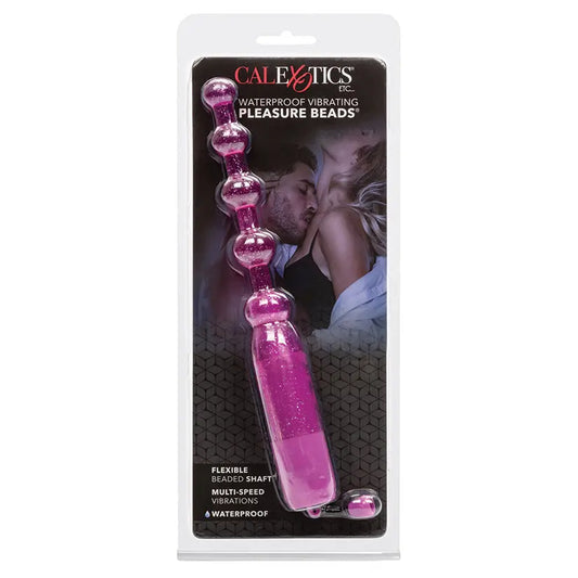 Waterproof Vibrating Pleasure Beads-Purple My Store