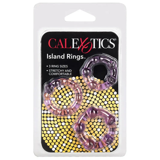 Island Rings-Purple 3Pk My Store