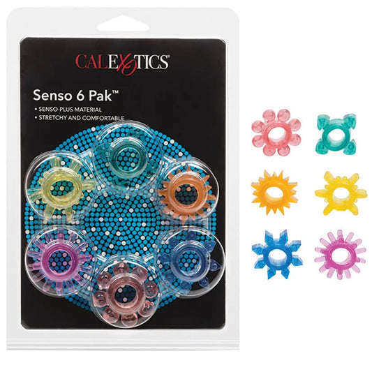 Senso Super Stretchy Enhancers-6Pk Assorted My Store