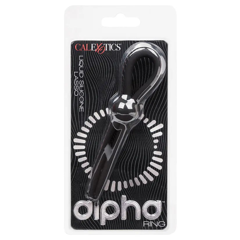 Alpha Liquid Silicone Lasso - Black My Store