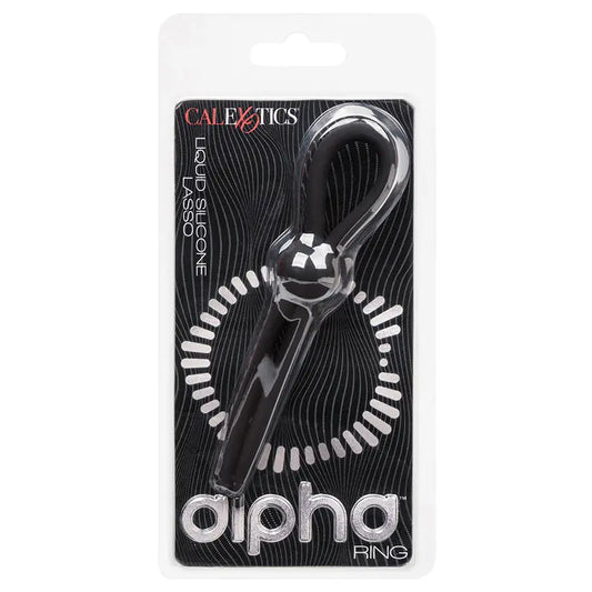 Alpha Liquid Silicone Lasso - Black My Store