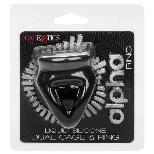 Alpha Liquid Silicone Dual Cage & Ring My Store