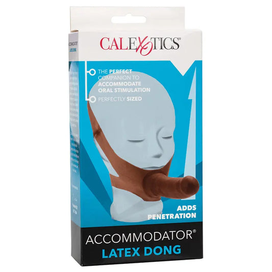 The Original Accommodator Latex Dong-Brown 5 My Store