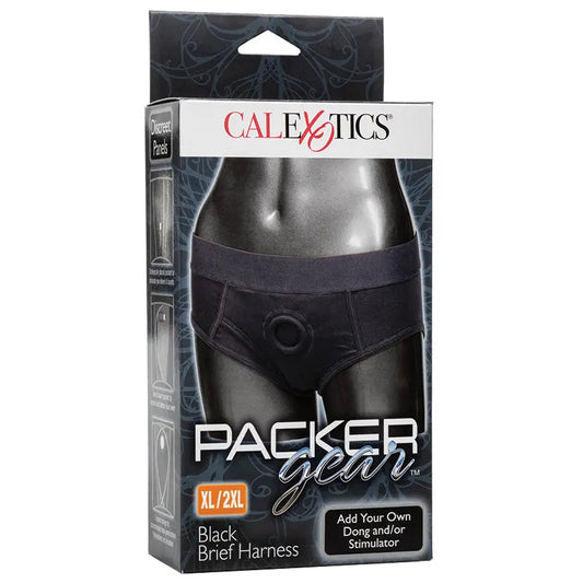 Packer Gear Black Brief Harness XL/2XL My Store
