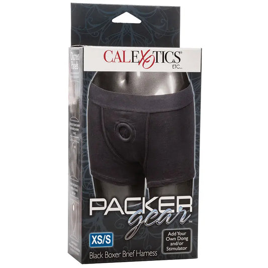 Packer Gear Boxer Brief Harness-Black XS/S My Store