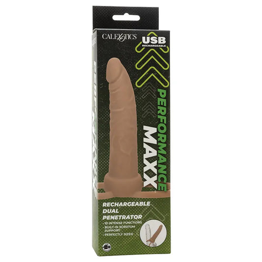 Performance Maxx Rechargeable Dual Penetrator - Ivory My Store