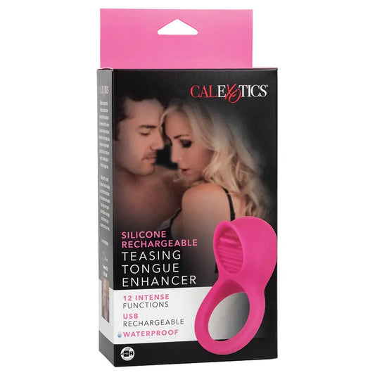 Silicone Rechargeable Teasing Tongue Enhancer My Store