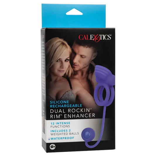 Silicone Rechargeable Dual Rockin' Rim Enhancer My Store