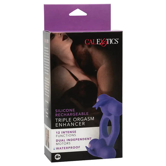 Silicone Rechargeable Triple Orgasm Enhancer My Store