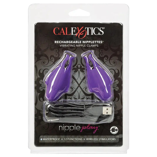 Nipple Play Rechargeable Nipplettes-Purple My Store