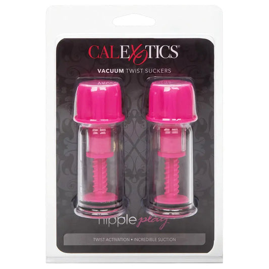 Nipple Play Vacuum Twist Suckers-Pink My Store