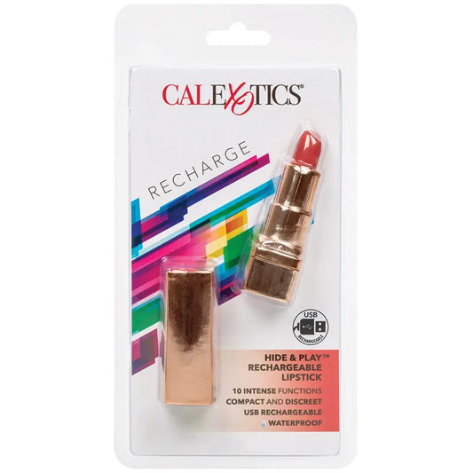 Hide & Play Rechargeable Lipstick-Red My Store