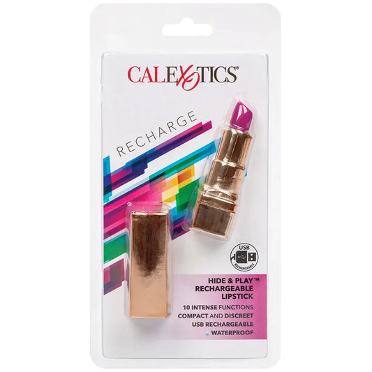 Hide & Play Rechargeable Lipstick-Purple My Store