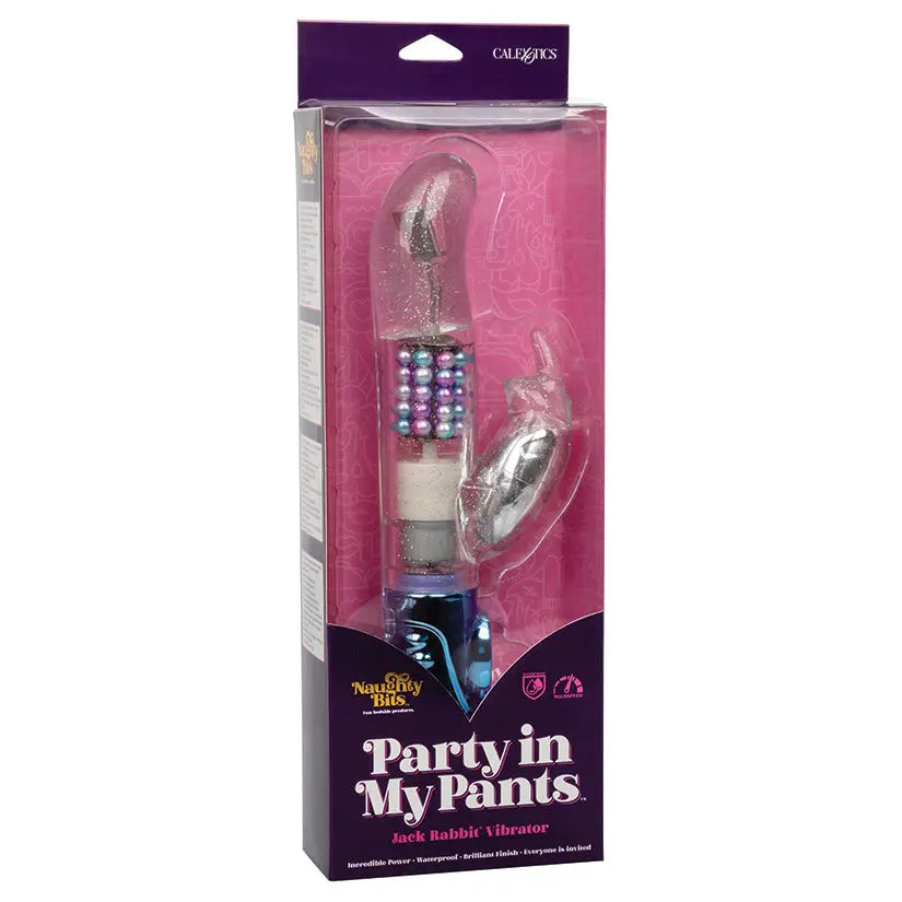 Naughty Bits Party in My Pants Jack Rabbit Vibrator My Store