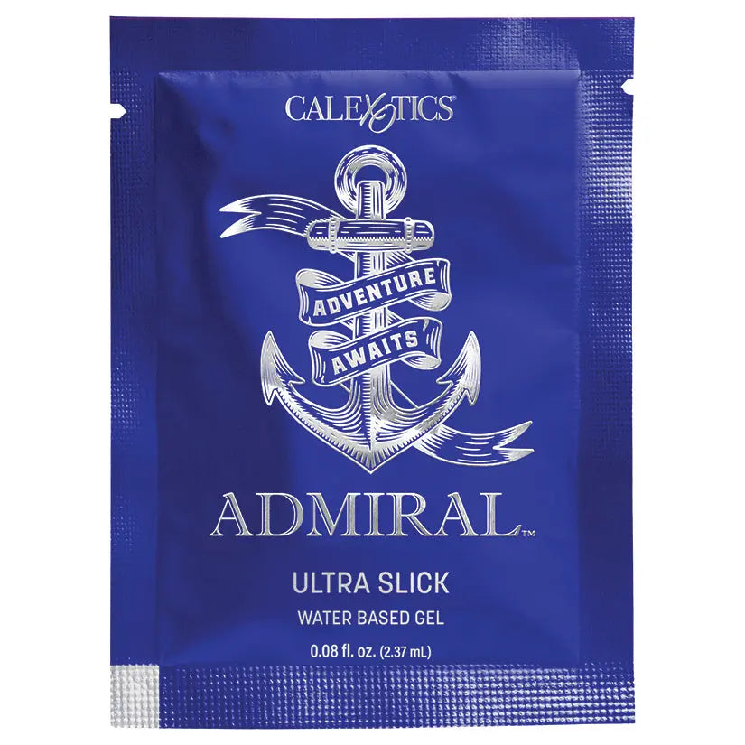 Admiral Ultra Slick Water Based Gel Pillows .08oz Poly Bag of 250 My Store