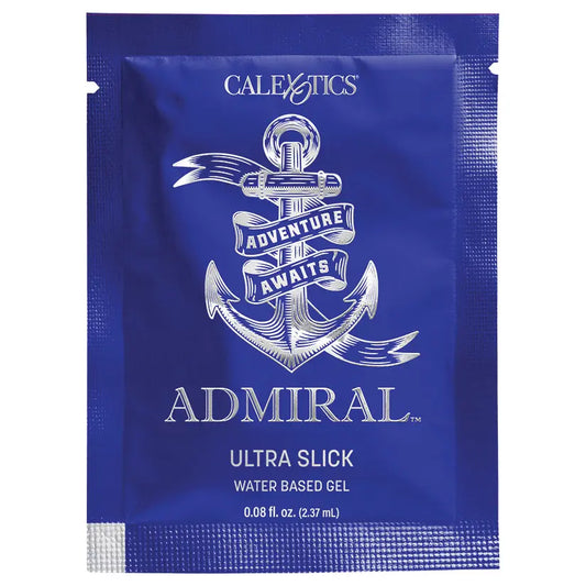 Admiral Ultra Slick Water Based Gel Pillows .08oz Poly Bag of 250 My Store