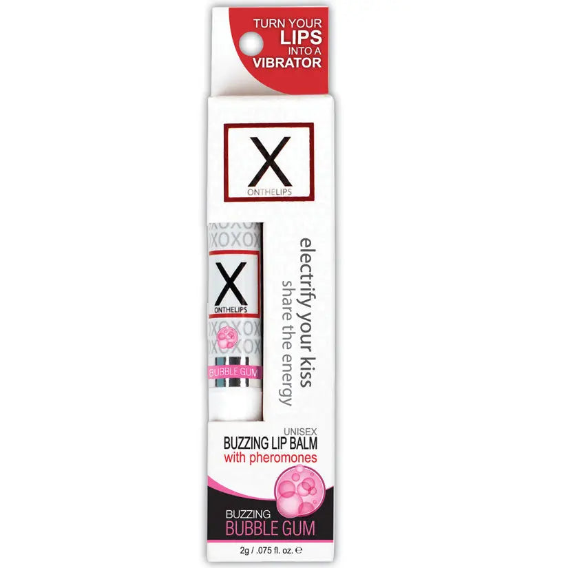 Sensuva X On The Lips Buzzing Lip Balm-Bubblegum My Store