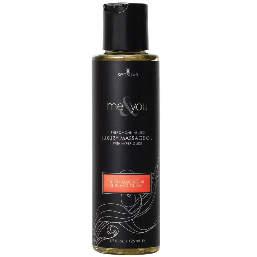 Sensuva Me & You Luxury Massage Oil-Passion Fruit/Guava 4.2oz My Store