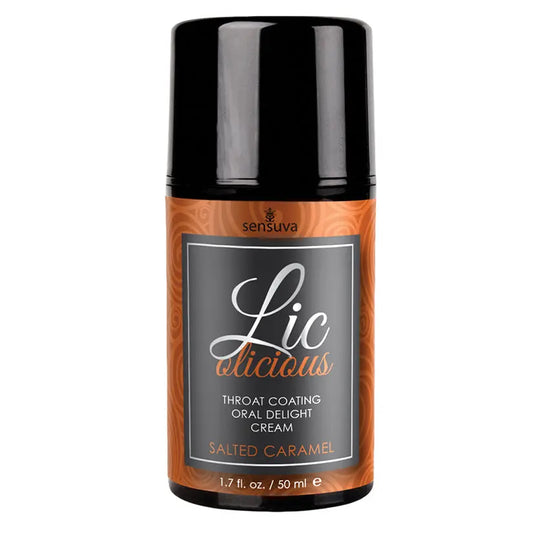 Sensuva Lic-O-Licious Throat Coating Oral Delight Cream-Salted Caramel 1.7oz My Store