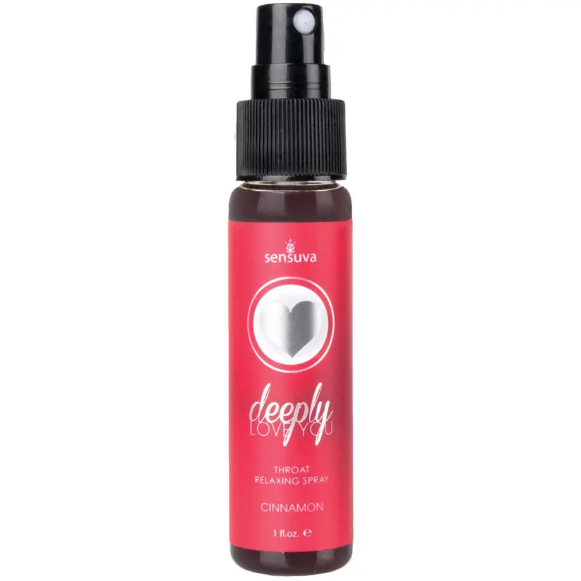 Sensuva Deeply Love You Throat Relaxing Spray-Cinnamon 1oz My Store