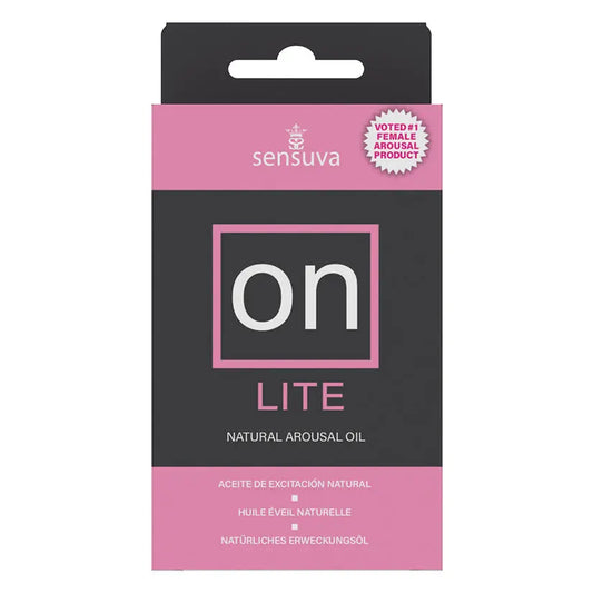 Sensuva ON Lite Arousal Oil 5ml Bottle Medium Box My Store