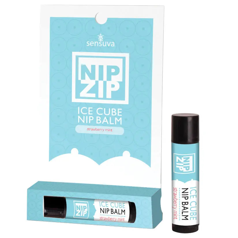 Sensuva Nip Zip Ice Cube Nip Balm-Strawberry Mint My Store