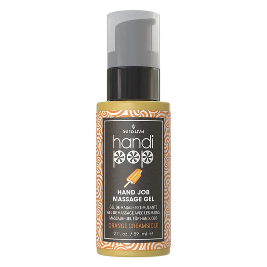 Sensuva Handipop Edible Massage Gel-Orange Creamsicle 2oz My Store