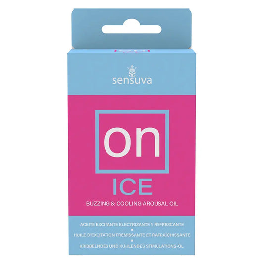 Sensuva ON Ice Arousal Oil 5ml Bottle Medium Box My Store