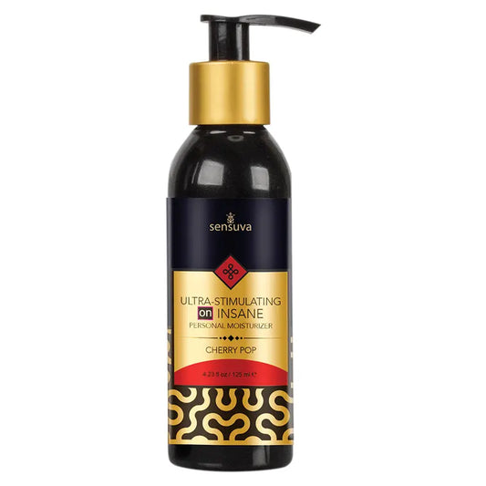 Sensuva Ultra-Stimulating On Insane Moisturizer-Cherry Pop 4oz My Store