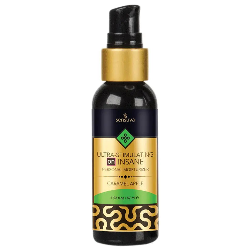 Sensuva Ultra-Stimulating On Insane Moisturizer-Caramel Apple 2oz My Store