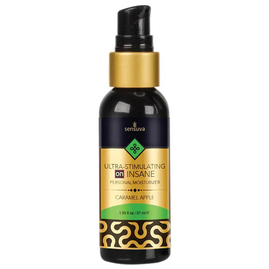 Sensuva Ultra-Stimulating On Insane Moisturizer-Caramel Apple 2oz My Store