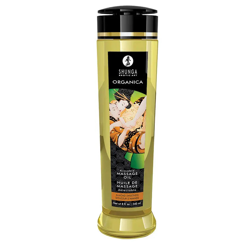 Shunga Organica Kissable Massage Oil-Almond Sweetness 8oz My Store
