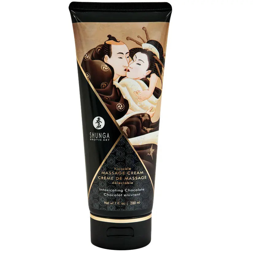 Shunga Kissable Massage Cream-Intoxicating Chocolate 7oz My Store