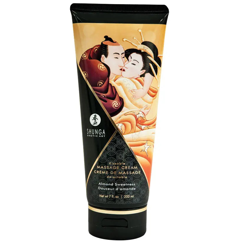Shunga Kissable Massage Cream-Almond Sweetness 7oz My Store