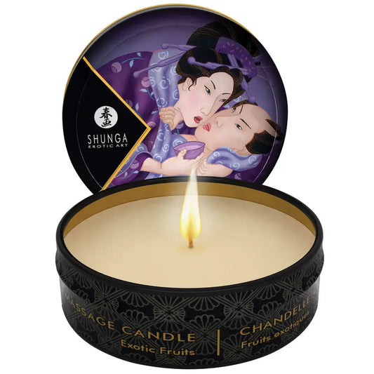 Shunga Mini Massage Candle-Exotic Fruits 1oz My Store