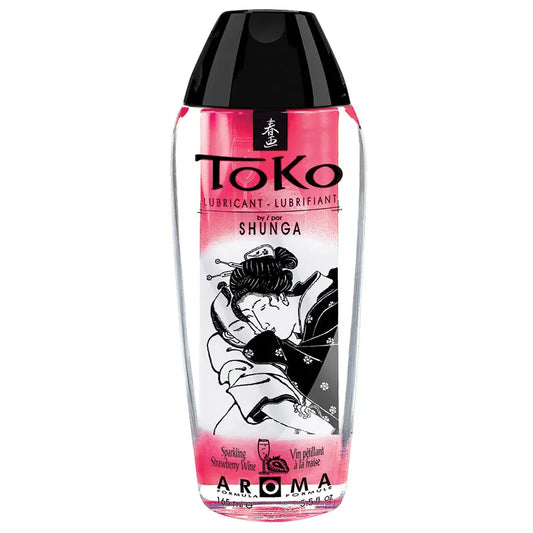 Shunga Toko Aroma Lube-Sparkling Strawberry Wine 5.5oz My Store
